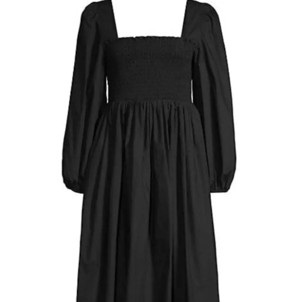 Toccin NY Elegant Black Long Sleeve Dress